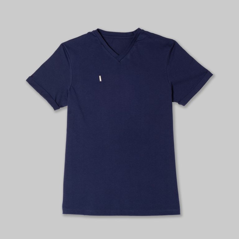 Green-line dark-blue T-shrts