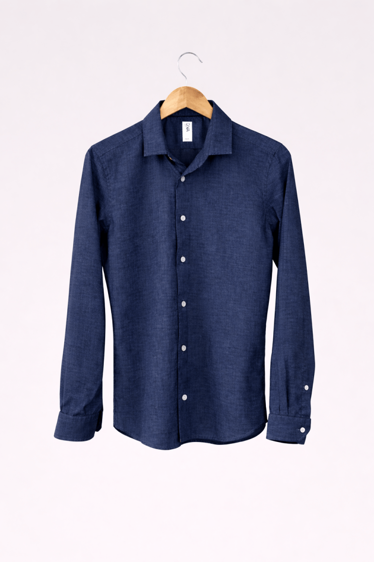 Dark-blue summer shrts