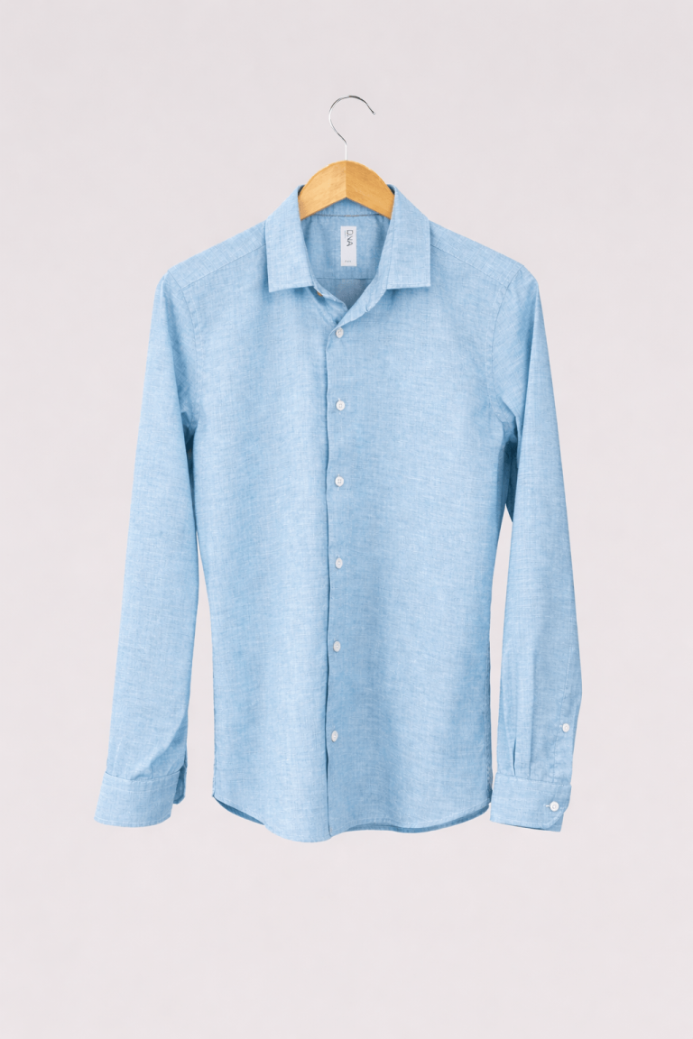 Light-blue summer shrts